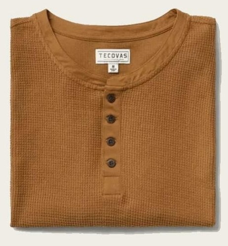 Tecovas Men's Waffle Henley Herren - Afbeelding 6 van 14