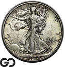 1929-D Walking Liberty Half Dollar, Tough AU Better Date Better Date