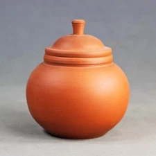 Tokoname Shudei Chaire (Tea caddy) by Kohokujo, #Taka123, D70*H77mm