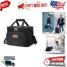 Medium Lunch Bag Insulated Lunch Box for Adults Men Women (9L)