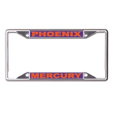 WinCraft Phoenix Mercury Laser Cut Metal License Plate Frame