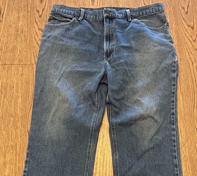 Vintage Pepe Jeans London Mens 36x32  Blue Baggy Straight  Comfort Fit