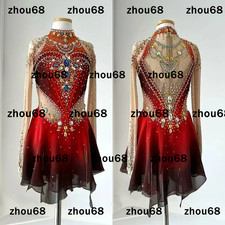 New Ice Figure Skating Dress, Figure Skating Dress For Competition 5798