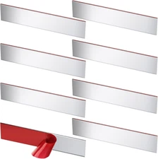 8 Pcs Garage Door Seal Garage Door Rodent Shield Stainless Steel Door Guard Self