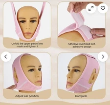 Chin Strap for Sleeping – V Line Face Lifting Strap & Double Chin Reducer Mask
