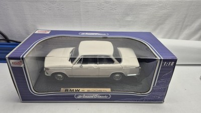 Anson 1:18, BMW 2002 tii Weiß, Neuwertig 