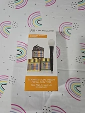 Turmeric, Green Tea&Dead Sea Mud Mask Set, Spa Facial Masks,2.5oz Each, Gift Set