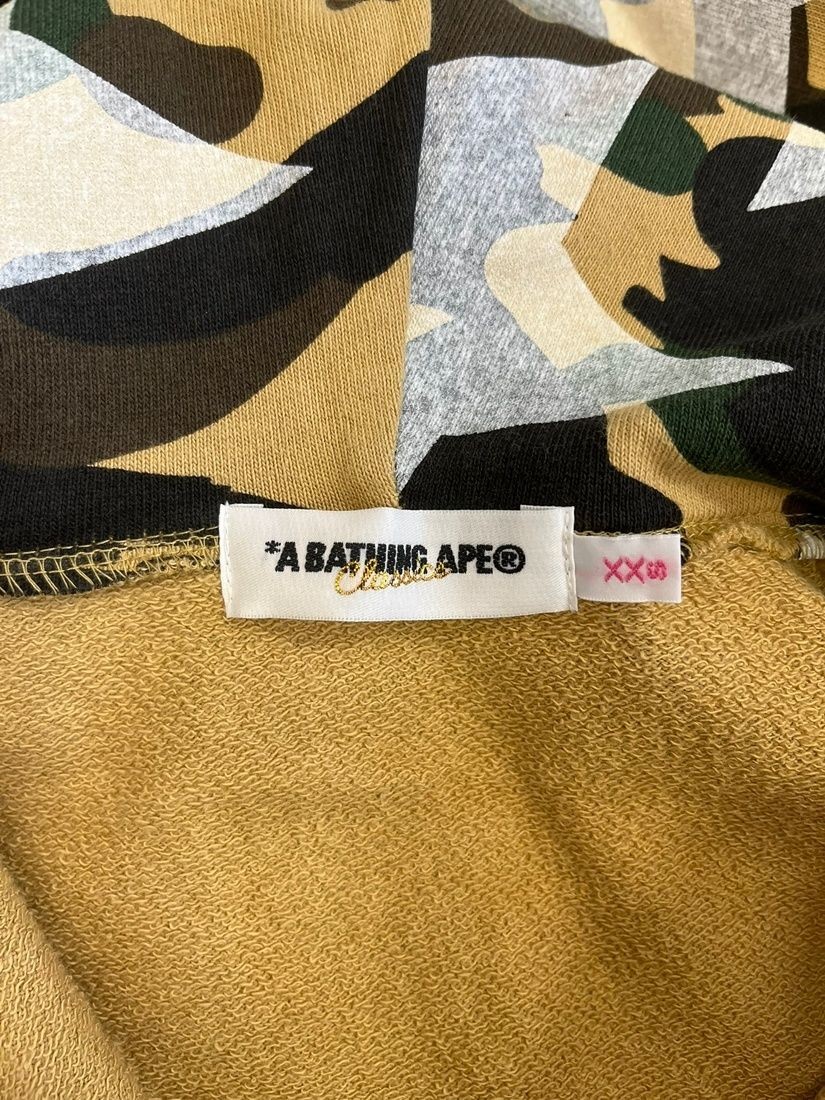 A Bathing Ape BAPE STA Camouflage Full Zip Hoodie XXS Cotton Used From Japan thumbnail 5
