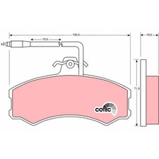 Kits de frein Citroen C25