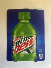 276e 501e Dixie Narco 20oz diet Mtn Dew Label