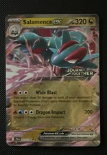 Salamence ex Journey Together Stamped 114/159 ENGLISH Pokemon Card Double Rare