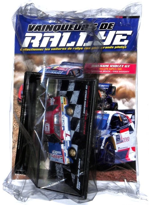 VEHICULE DE RALLYE 1/43 N°39* - Datsun Violet - (1981) - Photo 3/3