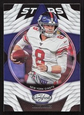 2020 Panini Certified Daniel Jones Certified Stars #CS-DJ Card