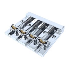 Bass Guitar Bridge 4 String Musical Instrument Accessories Repairing 5 Holes