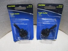 Toggle Switch 20 Amp Single 12VDC Calterm 40110 NEW