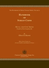 Handbook of Syrian Coins Fourth to First Centuries BC