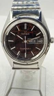 1978 Timex Pulp Fiction Vincent Vega Q Quartz Men's Vintage Red&black Dial READ