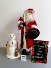 Byers Songs of the Season 8th in Series "Frosty the Snowman" Santa and Snowman