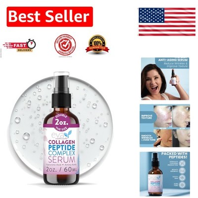 Multi Peptide Face Serum for Youthful Skin - Collagen Boosting & Firming 2 oz