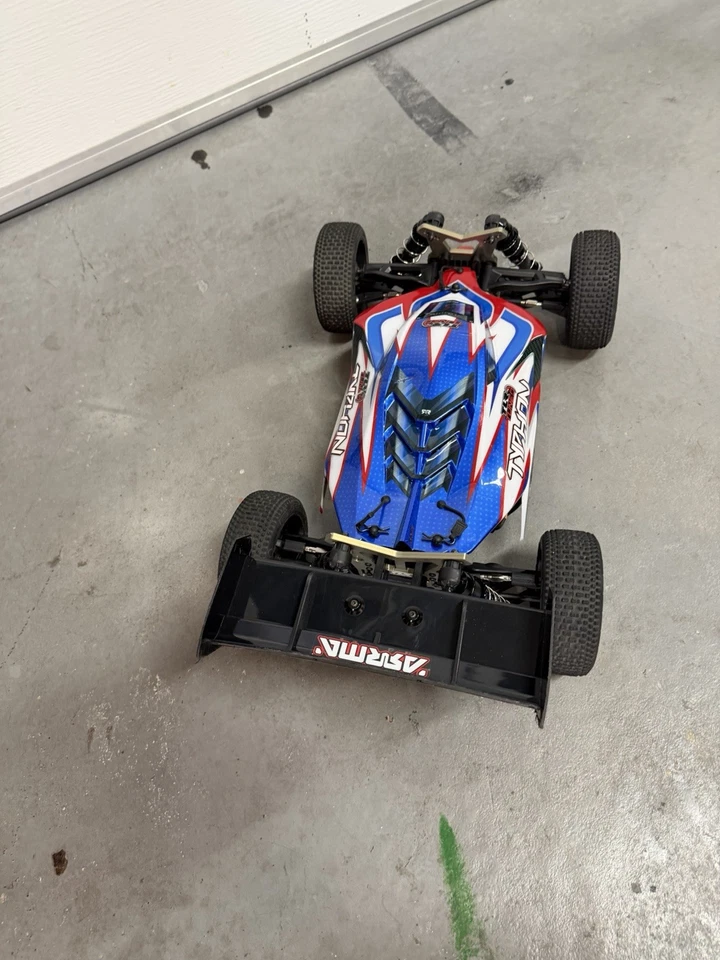 1/8 Arrma Typhon TLR Tuned Buggy Upgraded Low use 6s Spektrum ARA8406 ARTR - Image 4 of 4