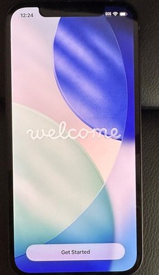 Apple iPhone 12-64GB - Black - A2172 - MGF43LL/A