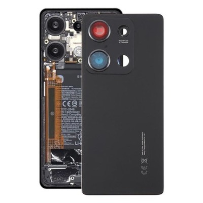 For Xiaomi Redmi Note 14S OEM Battery Back Cover black