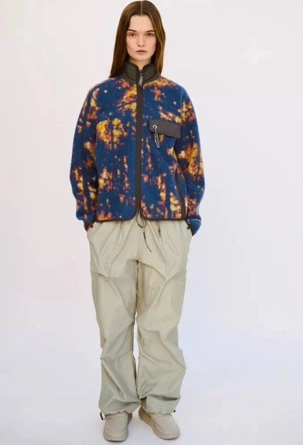 Zara Fleece Jacket With Wool X And Wander Multicoloured Size S Ref 0518/045 - Image 3 of 4