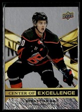 2020-21 Upper Deck Overtime Center of Excellence Sebastian Aho Carolina