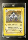 Magneton 9/102 Base Set Holo Rare Unlimited 1999 WOTC Vintage Pokemon TCG