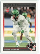 Brandon Dorlus RC 2024 Panini Score Atlanta Falcons #346