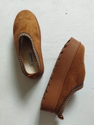 Plateau Clogs Gefüttert Graceland Gr. 40