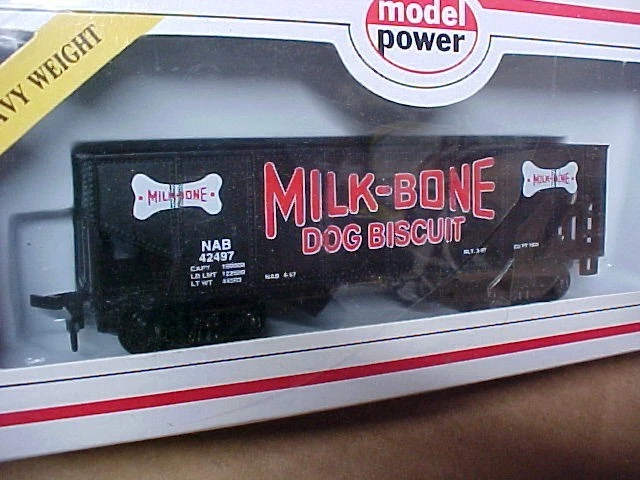HO SCALE MILKBONE HOPPER - Fig Newton Gondola - OREO Box Car model power 3 Pack - Image 4 of 4