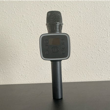 Carpool Karaoke Handheld Bluetooth Cordless Microphone Black