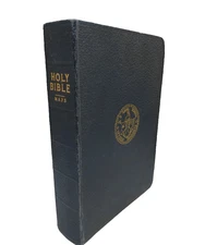 US Naval School Officer Candidate Holy Bible Maps 1960's