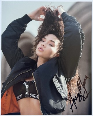 Ashley Moore Signed In Person 8x10 Photo - Model, Actress