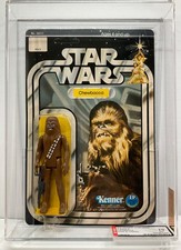 AFA 70 EX  1978 KENNER STAR WARS CHEWBACCA 12 BACK-A  C70 B70 F85  UNPUNCHED
