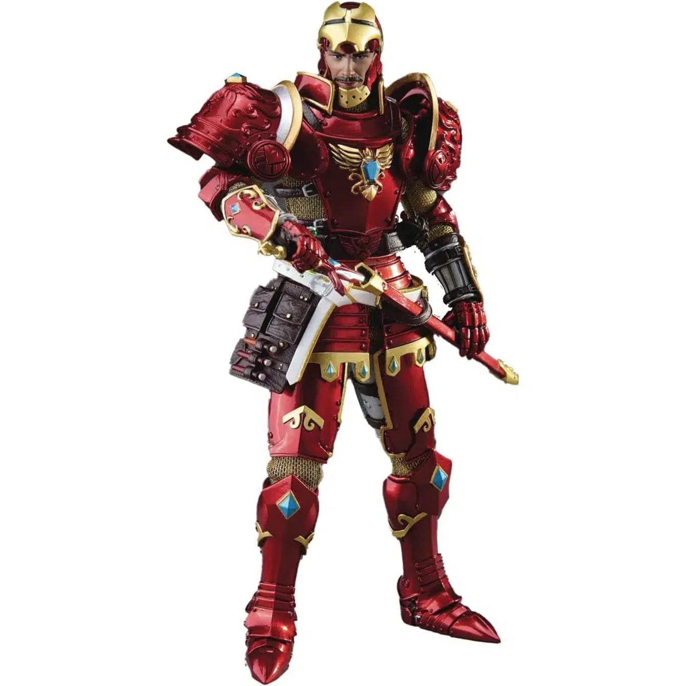Marvel - Medieval Knight Iron Man Figure - Beast Kingdom - Dynamic 8ction Heroes