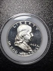1962 50C (Proof) Franklin Half Dollar Cameo Finish  Beautiful Cameo