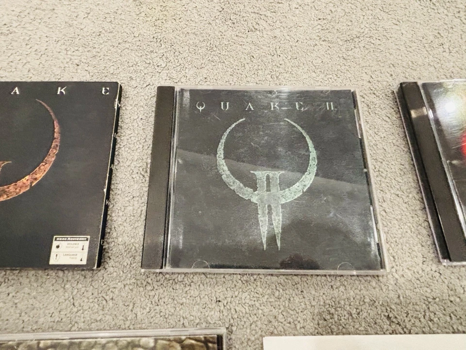 Vintage Quake Lot of PC Games Quake Mission Pack 1 2 Quake 2 Mission Q!Zone - Image 3 of 4