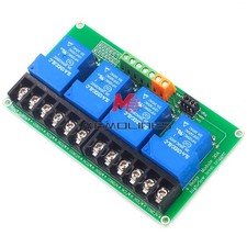 5V 12V 24V 30A 4 Channel Relay Module High Low Level Relay Module PLC Automation
