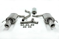 Ta Technix Duplex Edelstahl Anlage 1X100Mm FüR Saab 9-3 1.8T2.0
