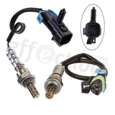 2PCS Upstream & Downstream O2 Oxygen Sensor for 2011-2013 Chevrolet Equinox 2.4L