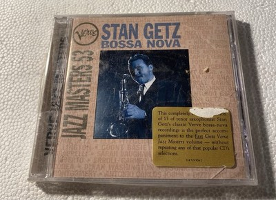 Bossa Nova: Verve Jazz Masters 53 by Getz, Stan (CD, 1996) New Sealed Free S/H.
