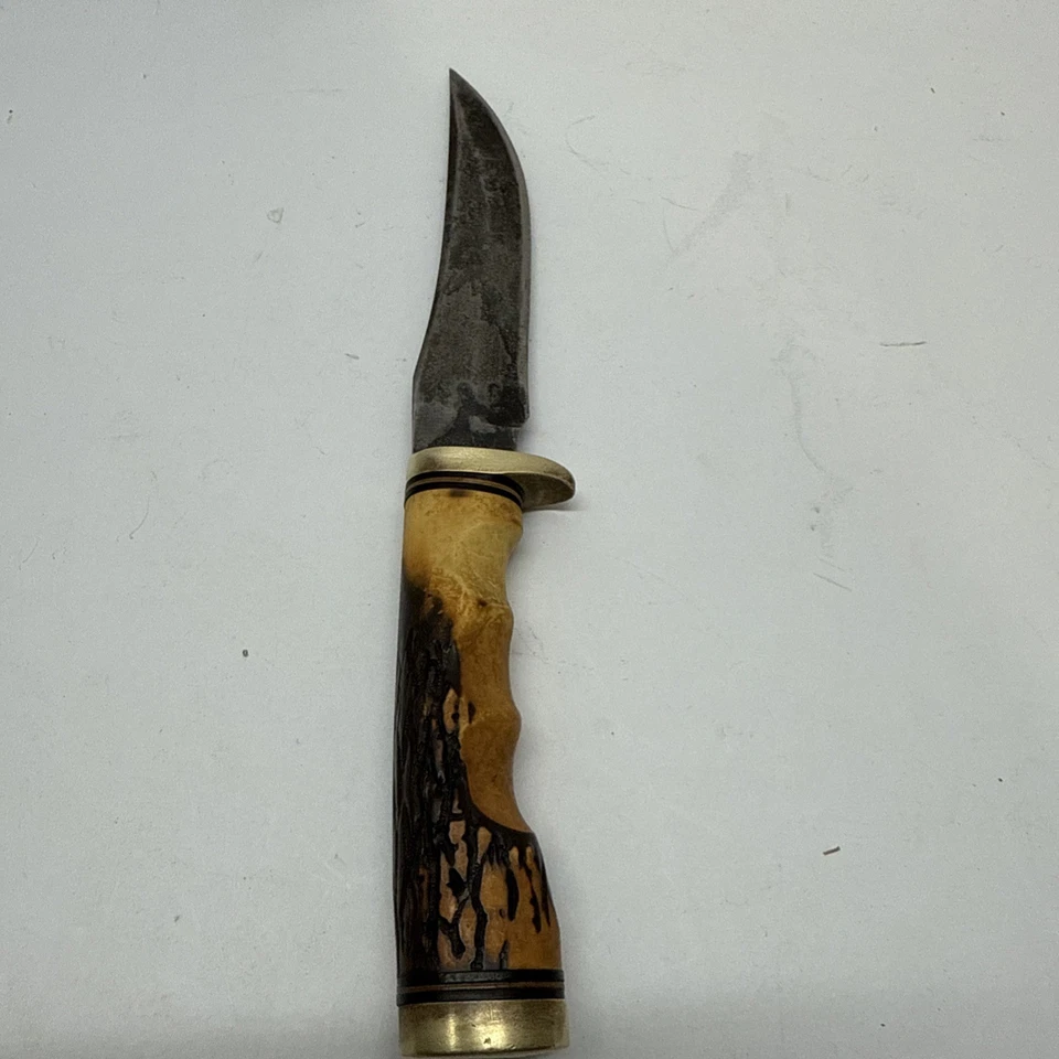 Cuchillo Schrade Uncle Henry 153UH de colección con funda cuchillo muy afilado bonito Foto 4 de 4