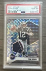 2021 Mosaic Reactive Blue Prizm Tom Brady #281 PSA 10 Gem Mint