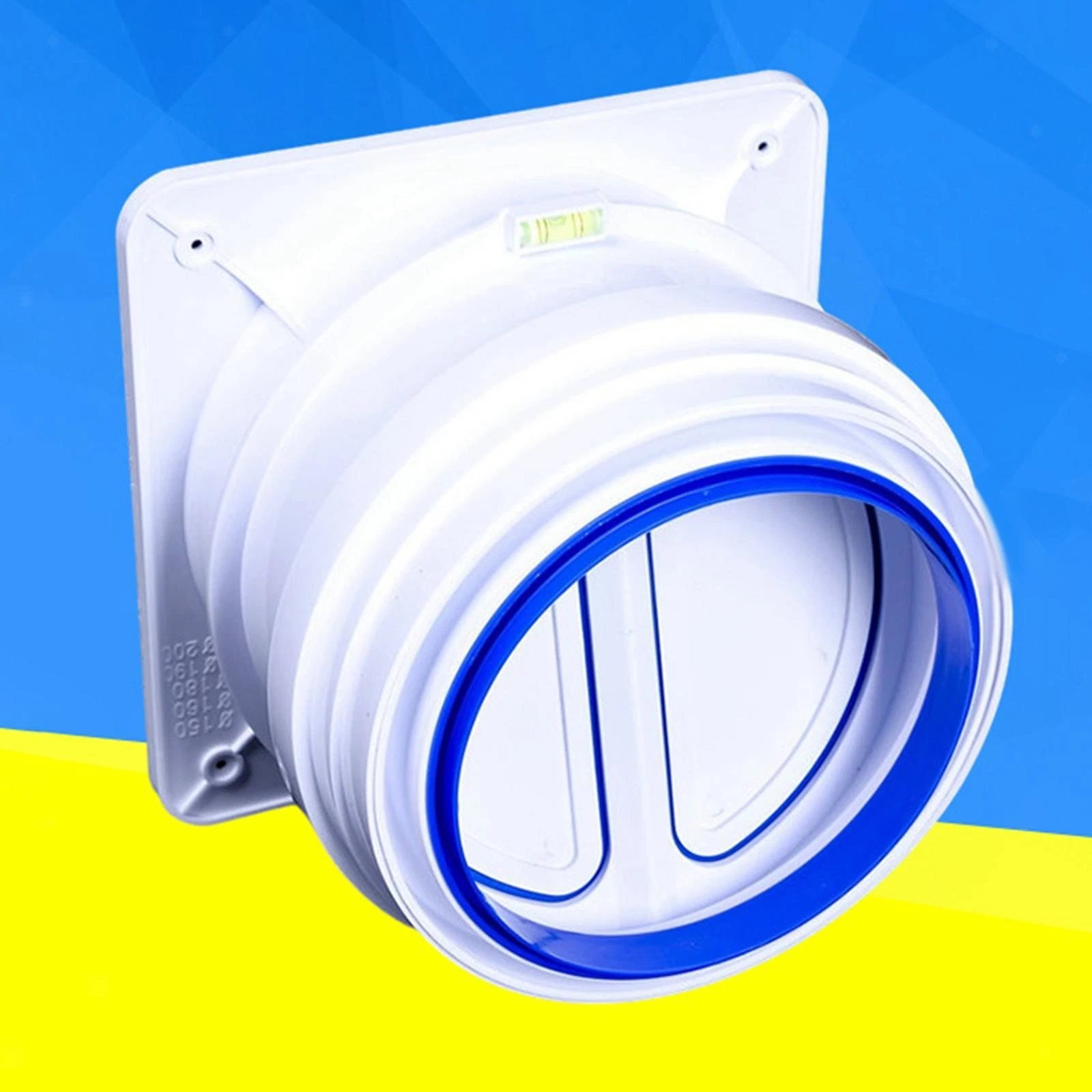 Back Damper for Range Hoods Wall Shutter Professional Hood Check Valve Kitchen