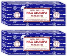 2 Pack(500g Total) Satya Sai Baba Nag Champa 250gms Hand Rolled Quality Incense