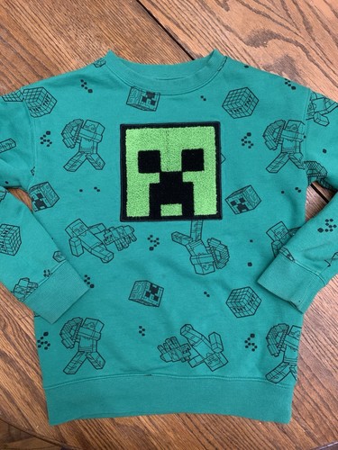 MINECRAFT Size 8 Boys Sweatshirt