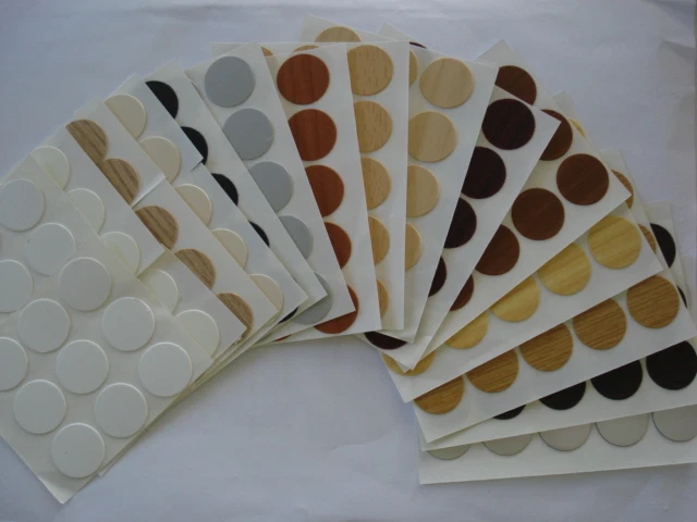 Lot de cache vis adhésifs nombreux coloris au choix Diamètre 13 et 20mm - Photo 2/2