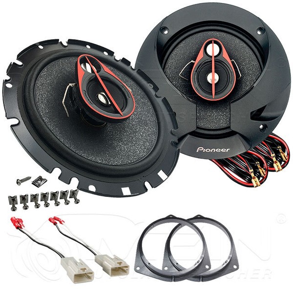 Pioneer Lautsprecher FüR Toyota Yaris II 2005-2011 Front TüR 3-Wege 250W #BQ92-image